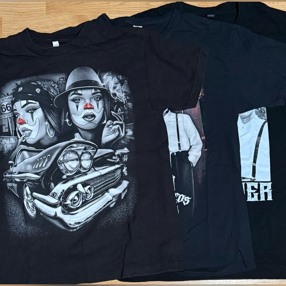 Three Graphic Tees